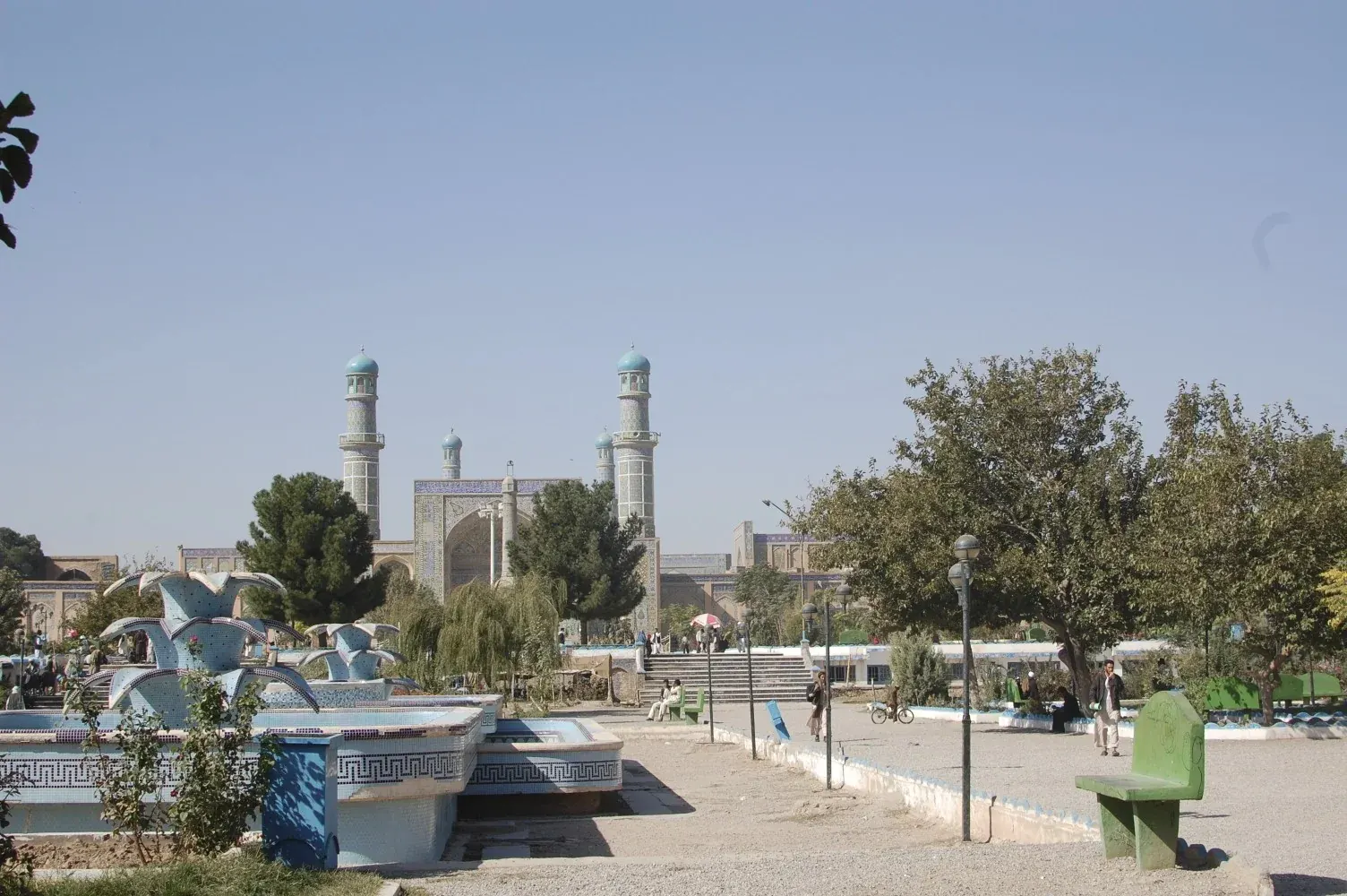Historic architecture in Herat, Afghanistan