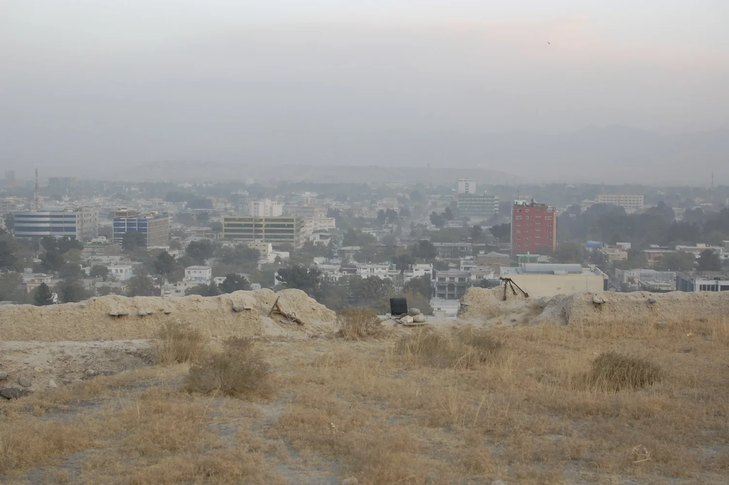 Kabul city skyline